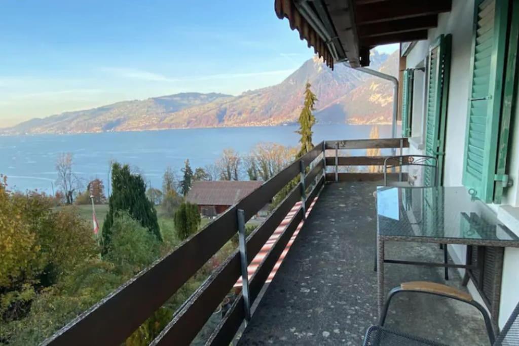 Lakeview Studio Krattigen Extérieur photo